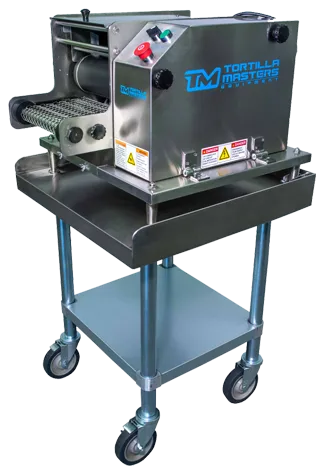 TMES-24 Equipment Stand with corn tortilla maker