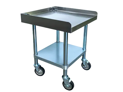 Restaurant TMES-24 Equipment Stand 24 inches x 24 inches for the Ventura Flex TM-105 Corn Tortilla Machine